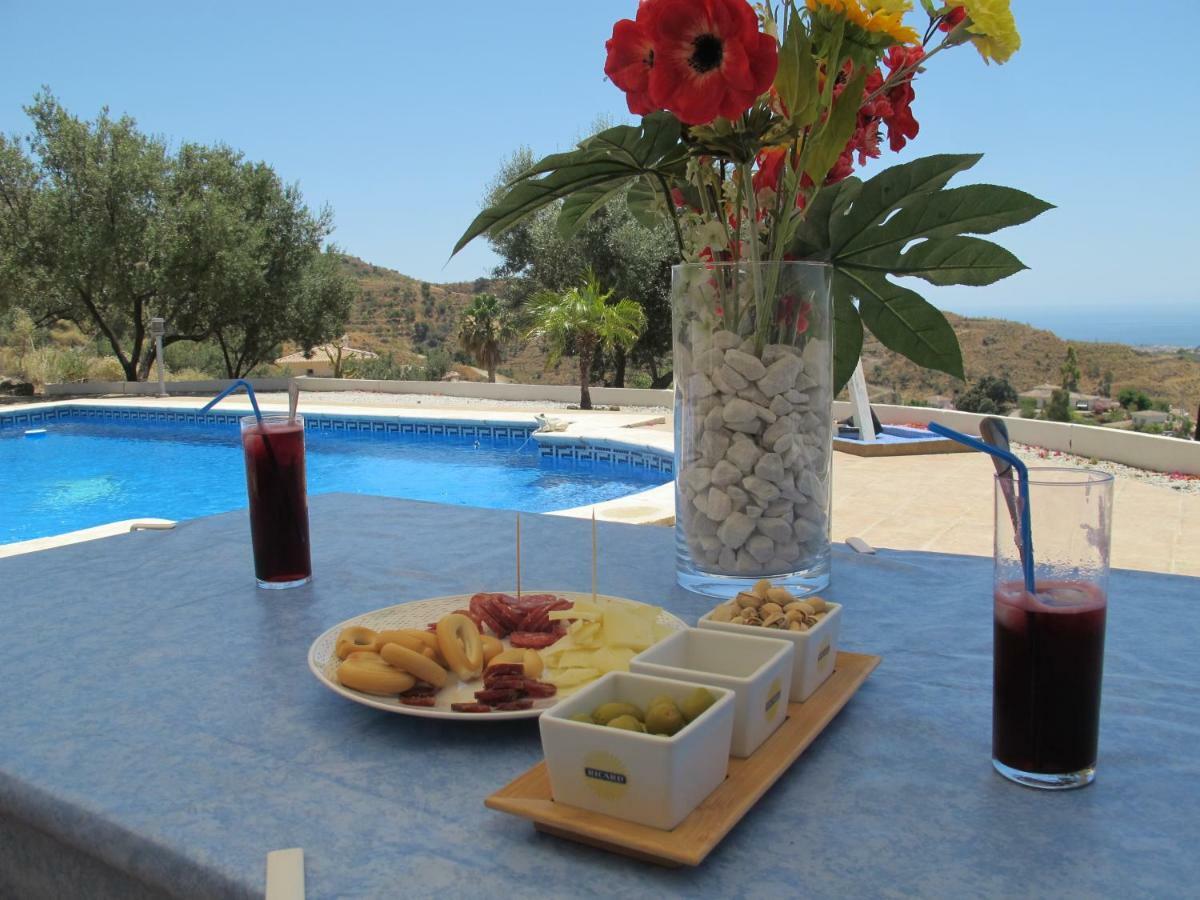 Villa Camakini With Heated Pool And Sea View Arenas  Extérieur photo